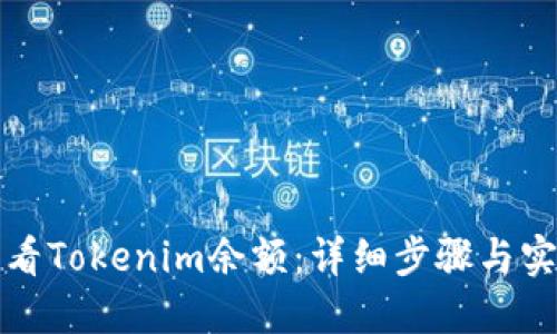 如何查看Tokenim余额：详细步骤与实用技巧