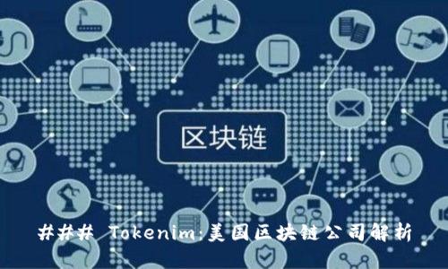 ### Tokenim：美国区块链公司解析