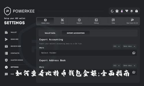如何查看比特币钱包金额：全面指南