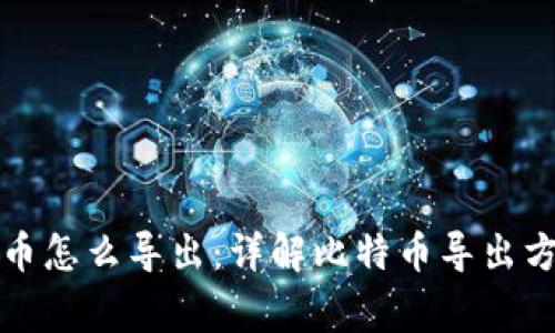 钱包里的比特币怎么导出：详解比特币导出方法与注意事项